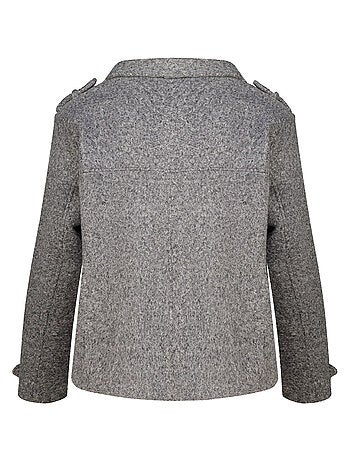 MS MODE Manteaux Veste courte à double boutonnage