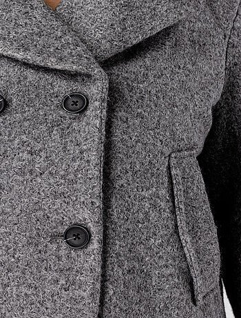 MS MODE Manteaux Veste courte à double boutonnage
