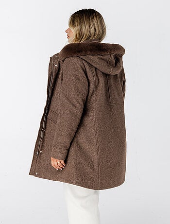 MS MODE Manteaux Veste doublée avec fermeture éclair