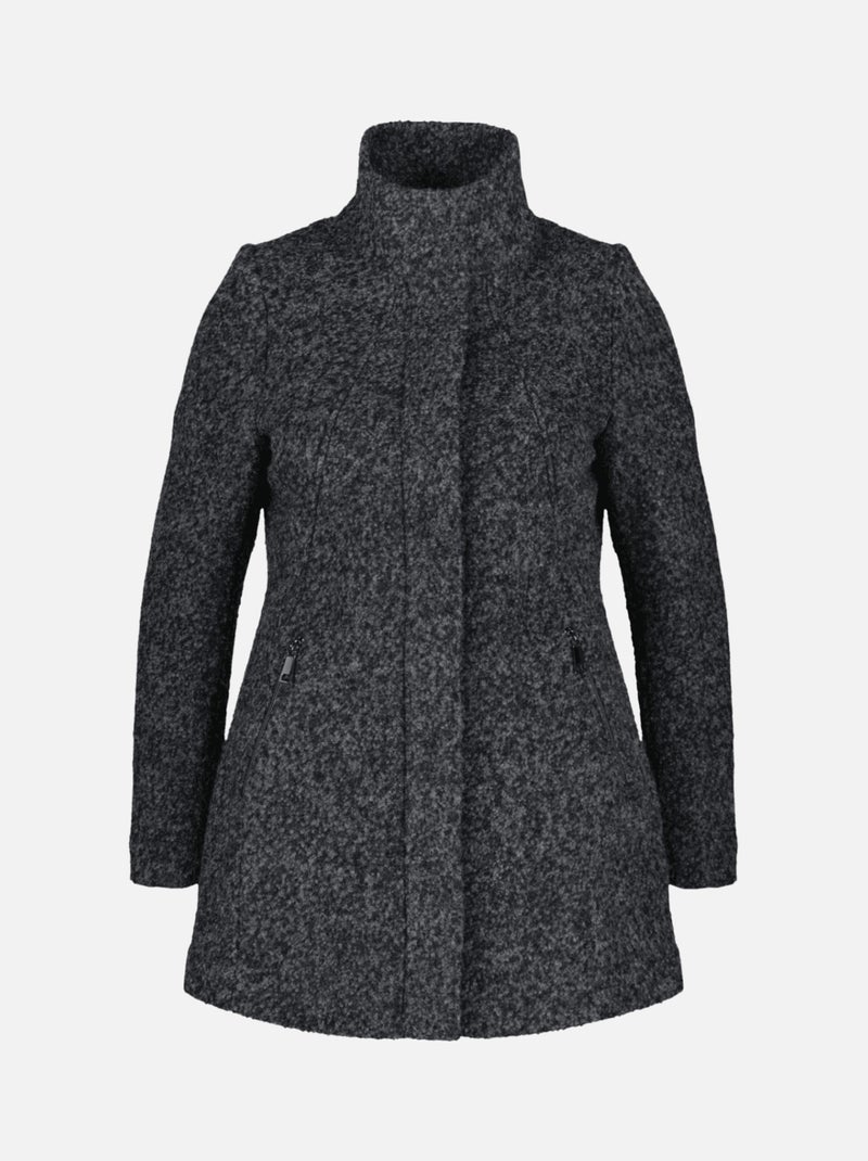 MS MODE Manteaux Veste en bouclette de qualité supérieure Multicolore - Kiabi