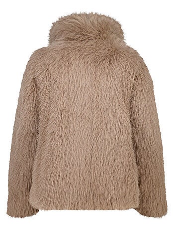 MS MODE Manteaux Veste en fausse fourrure
