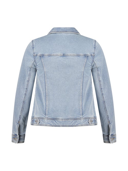MS MODE Manteaux Veste en jean avec fermeture à boutons - Kiabi