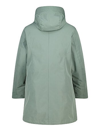 MS MODE Manteaux Veste imperméable avec capuche