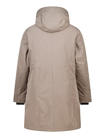 MS MODE Manteaux Veste imperméable avec capuche