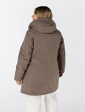 MS MODE Manteaux Veste imperméable avec capuche