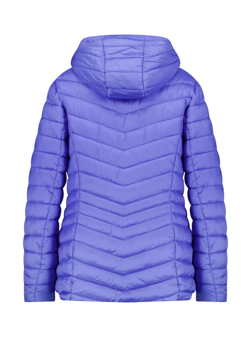 MS MODE Manteaux Veste matelassée à capuche Bleu - Kiabi