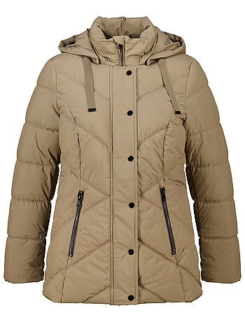 MS MODE Manteaux Veste matelassée à capuche