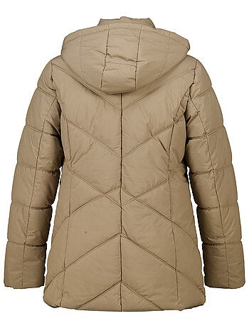 MS MODE Manteaux Veste matelassée à capuche
