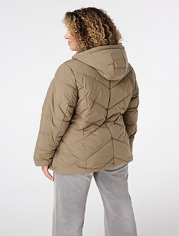 MS MODE Manteaux Veste matelassée à capuche
