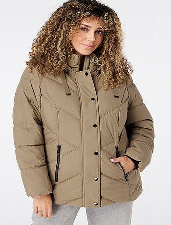 MS MODE Manteaux Veste matelassée à capuche
