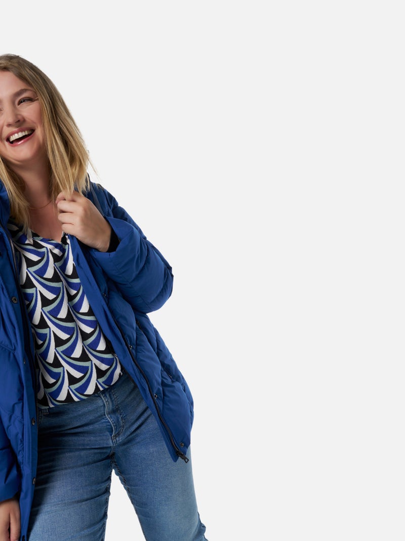 MS MODE Manteaux Veste matelassée Bleu - Kiabi