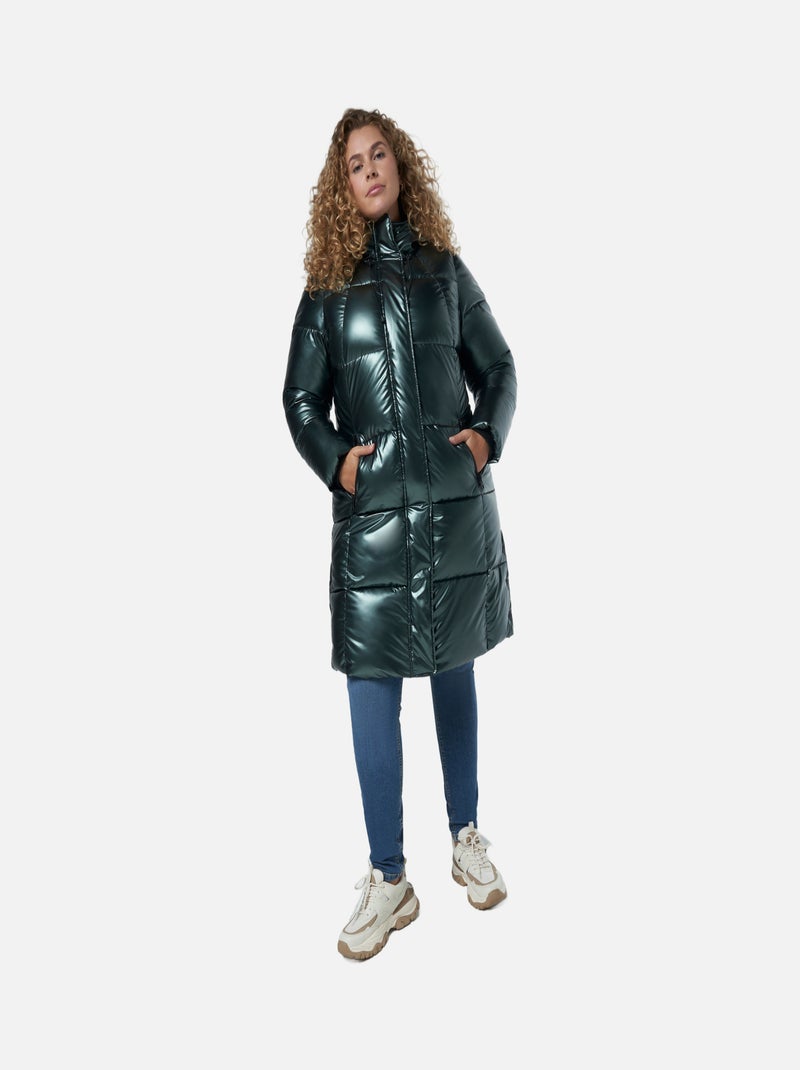MS MODE Manteaux Veste matelassée Vert foncé - Kiabi