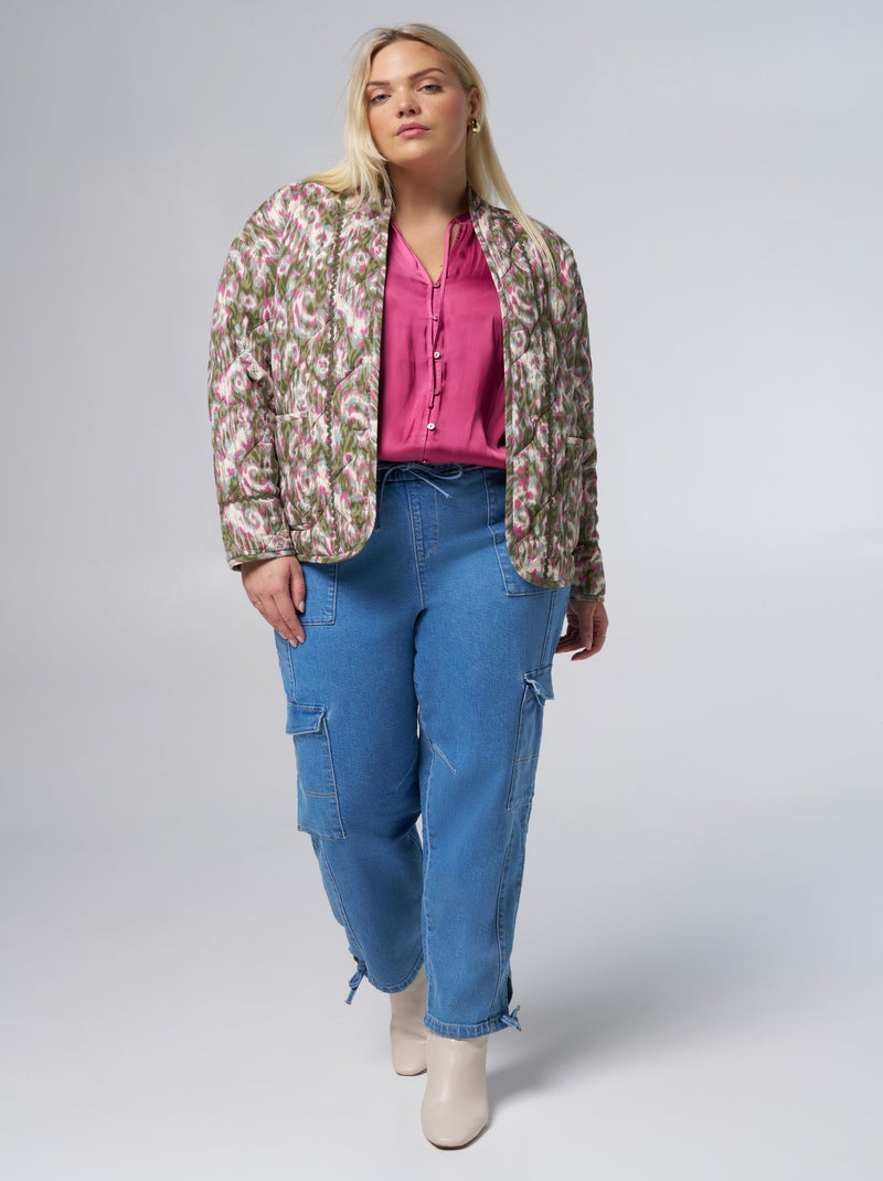 MS MODE Manteaux Veste matelassée Vert pistache - Kiabi