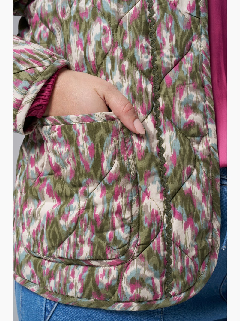 MS MODE Manteaux Veste matelassée Vert pistache - Kiabi