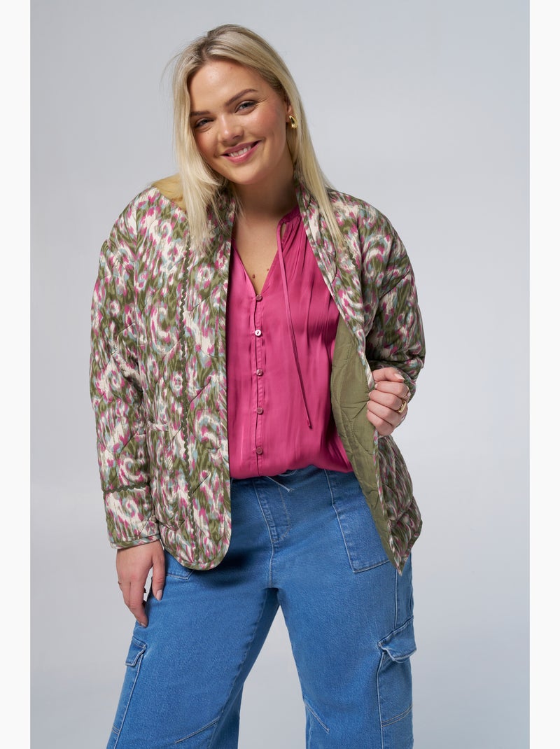 MS MODE Manteaux Veste matelassée Vert pistache - Kiabi