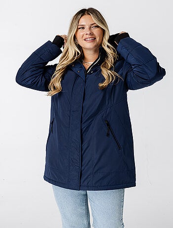 MS MODE Manteaux Veste zippée avec capuche