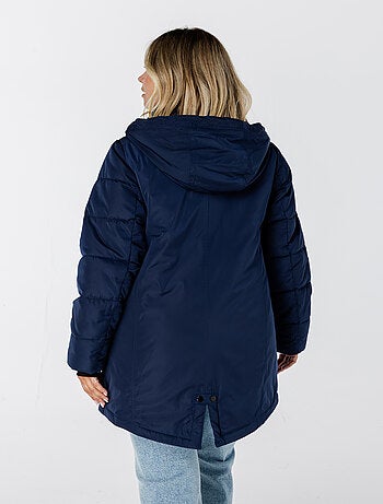 MS MODE Manteaux Veste zippée avec capuche