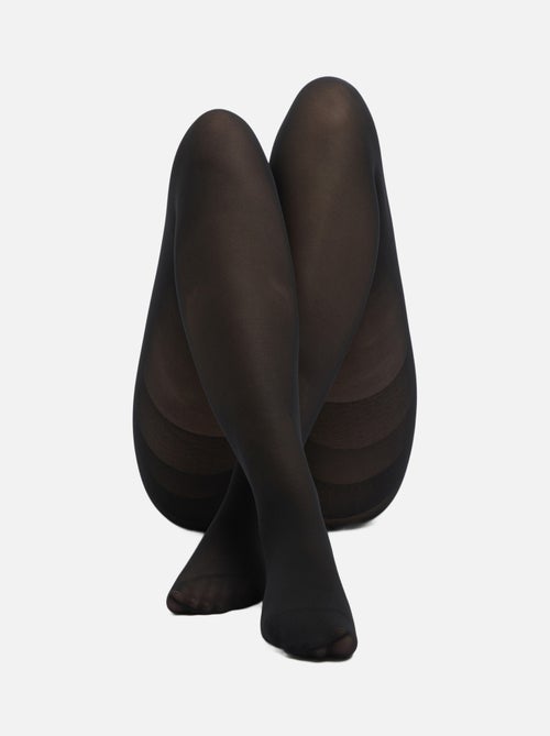 Ms mode pack de 2 collants moulants 60 deniers - Kiabi