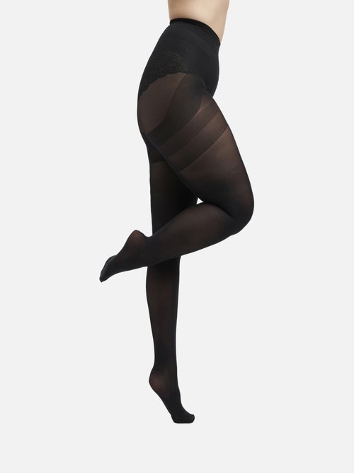 Ms mode pack de 2 collants moulants 90 deniers - Kiabi Ms mode pack de 2 collants moulants 90 deniers - Kiabi