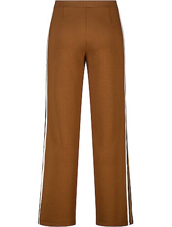 Ms mode pantalon à bande contrastante