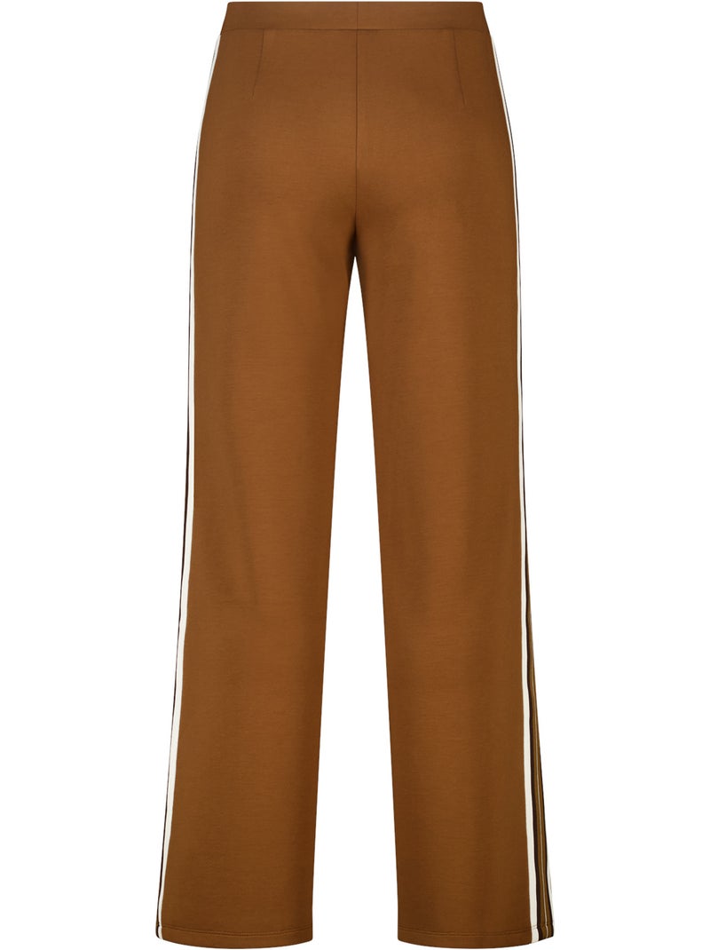 Ms mode pantalon à bande contrastante Camel - Kiabi