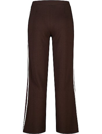 Ms mode pantalon à bande contrastante