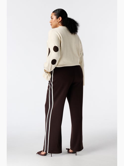 Ms mode pantalon à bande contrastante - Kiabi