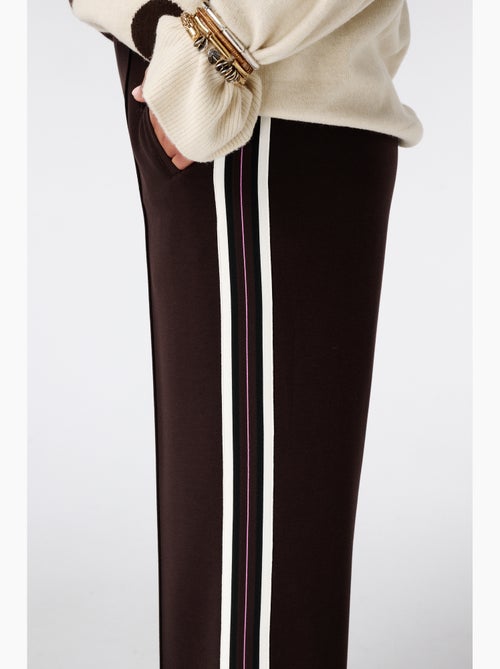 Ms mode pantalon à bande contrastante - Kiabi