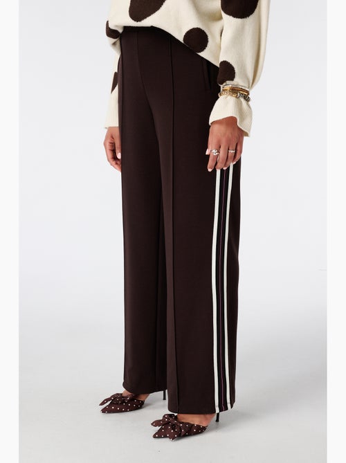Ms mode pantalon à bande contrastante - Kiabi