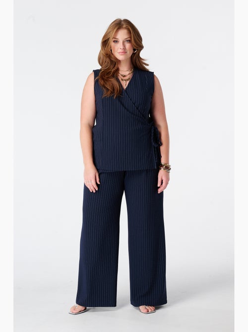 Ms mode pantalon à fines rayures - Kiabi