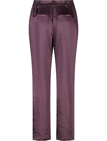 Ms mode pantalon aspect satiné