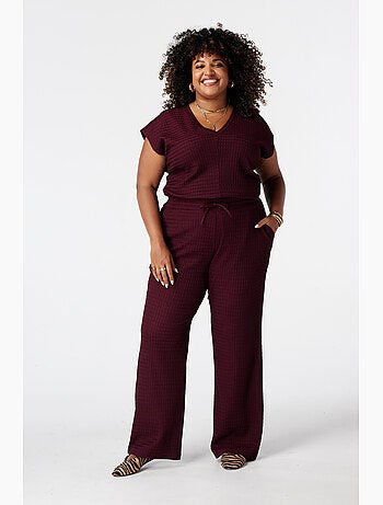 Ms mode pantalon avec taille élastique