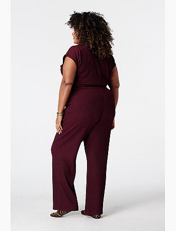 Ms mode pantalon avec taille élastique