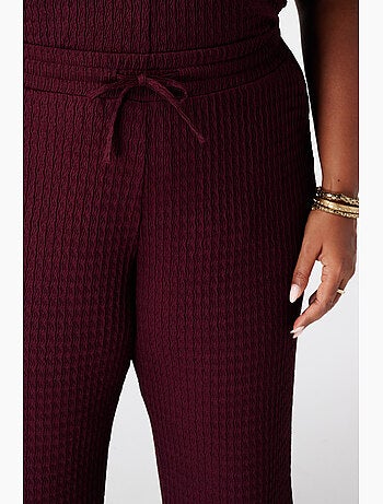 Ms mode pantalon avec taille élastique