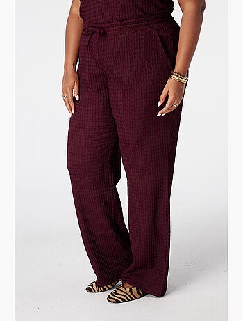 Ms mode pantalon avec taille élastique