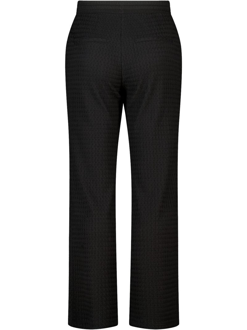 Ms mode pantalon avec taille élastique Noir - Kiabi