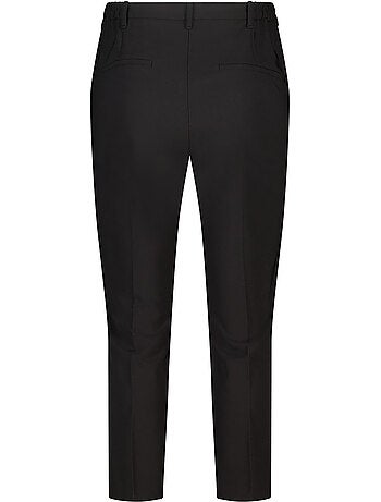 Ms mode pantalon droit à taille élastique