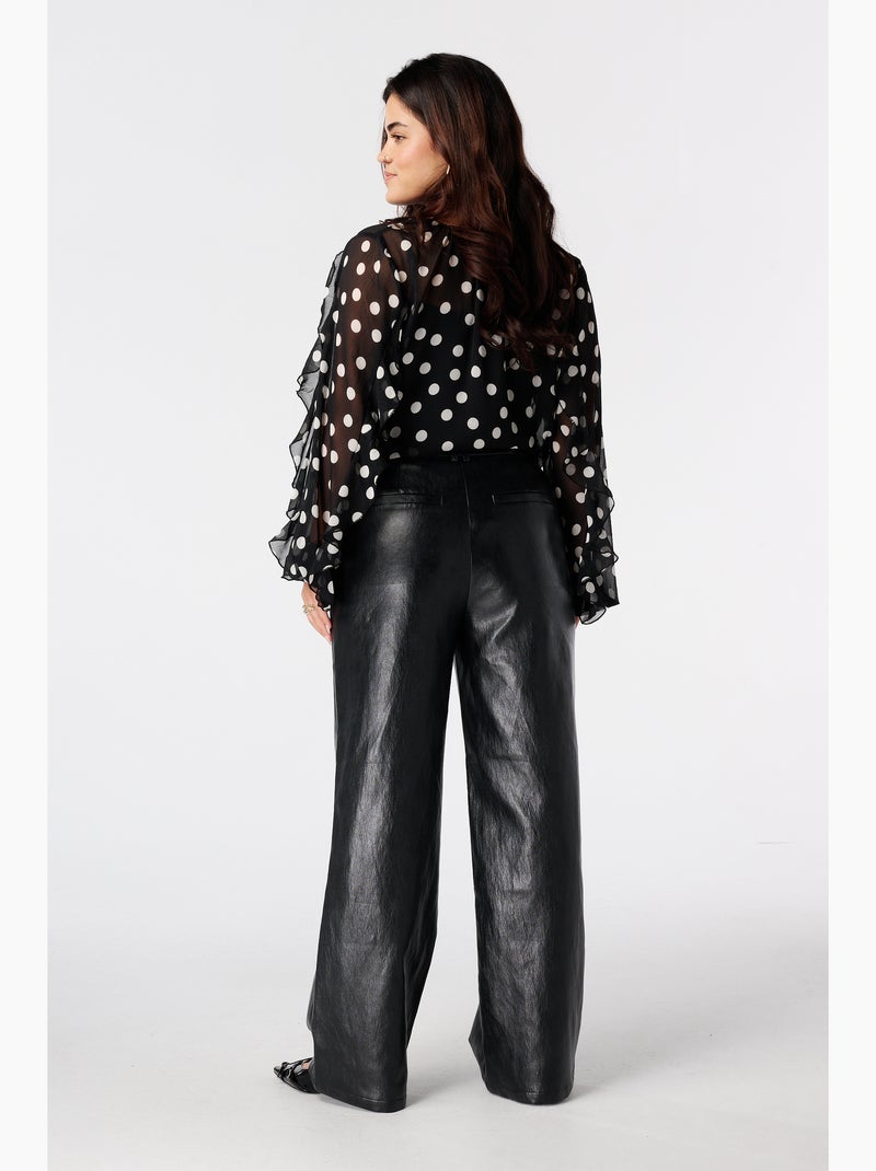 Ms mode pantalon droit Noir - Kiabi