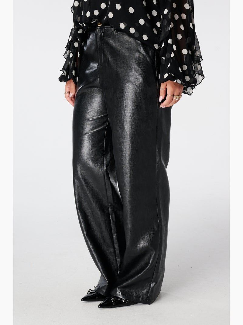 Ms mode pantalon droit Noir - Kiabi