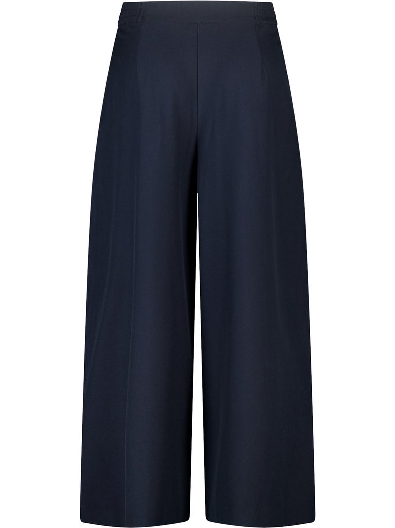 Ms mode pantalon large à plis Bleu marine - Kiabi