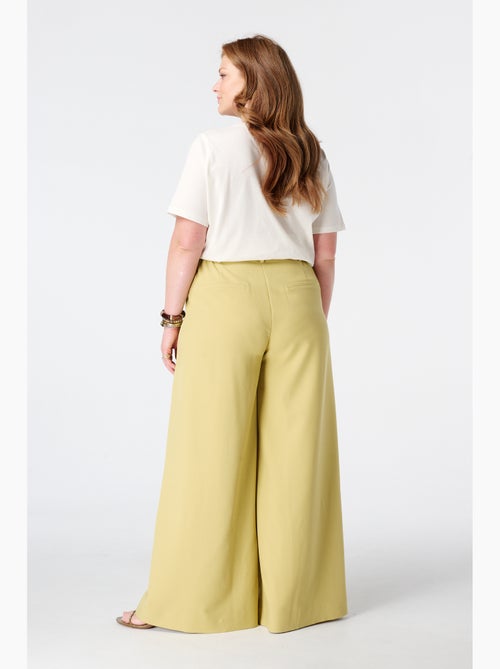 Ms mode pantalon large avec ceinture - Kiabi