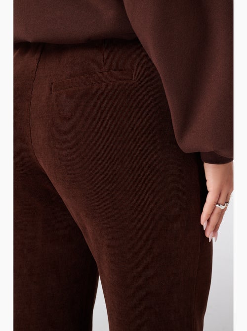 Ms mode pantalon large en velours côtelé - Kiabi Ms mode pantalon large en velours côtelé - Kiabi