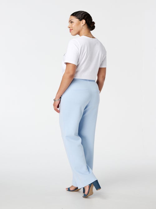 MS MODE Pantalon Pantalon à couture partielle - Kiabi