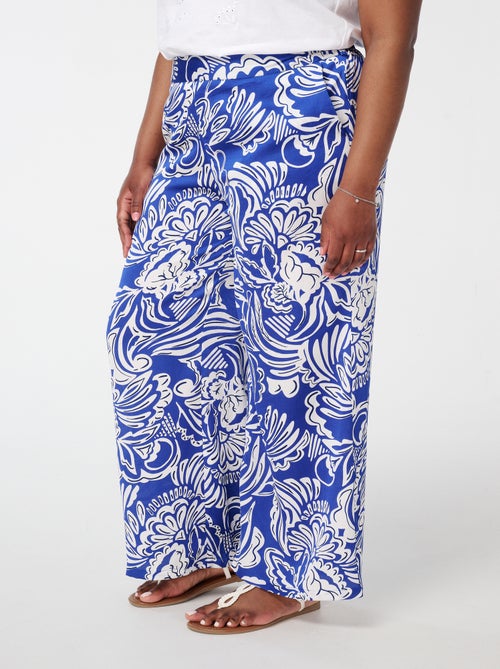 MS MODE Pantalon Pantalon à imprimé - Kiabi