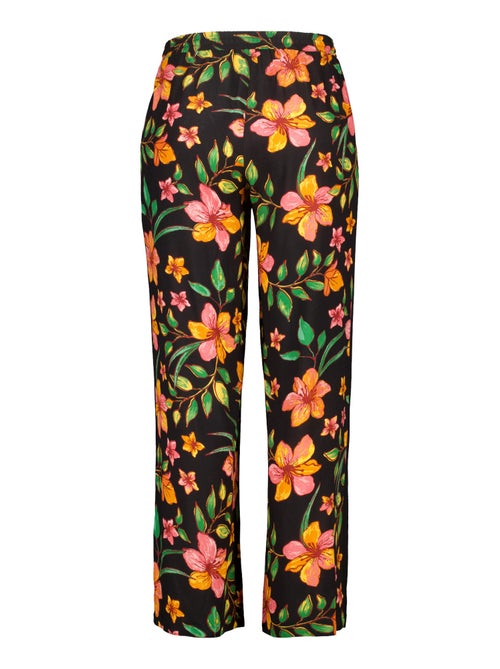 MS MODE Pantalon Pantalon à imprimé tropical - Kiabi