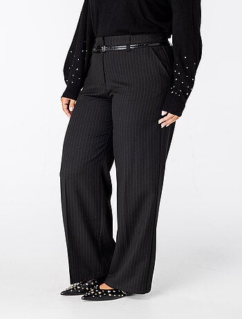 MS MODE Pantalon Pantalon avec ceinture