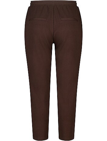 Ms Mode Pantalon pantalon avec cordon coulissant
