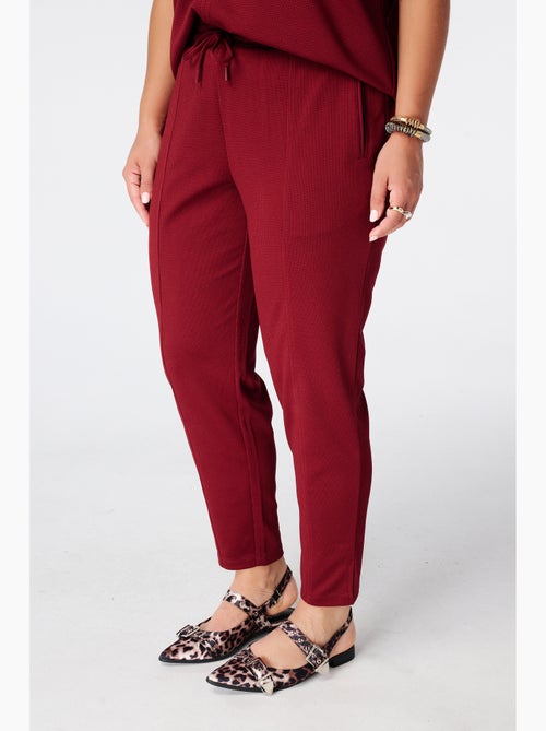 Ms Mode Pantalon pantalon avec cordon coulissant - Kiabi Ms Mode Pantalon pantalon avec cordon coulissant - Kiabi