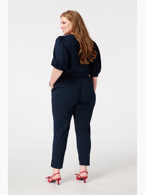 MS MODE Pantalon Pantalon avec couture décorative - Kiabi