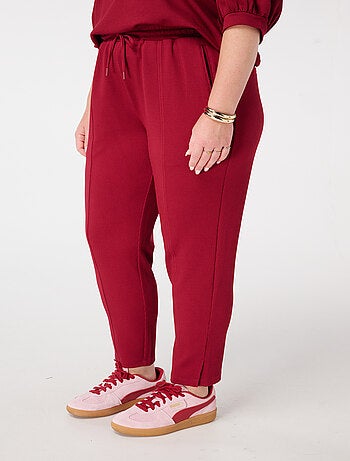 MS MODE Pantalon Pantalon avec couture décorative